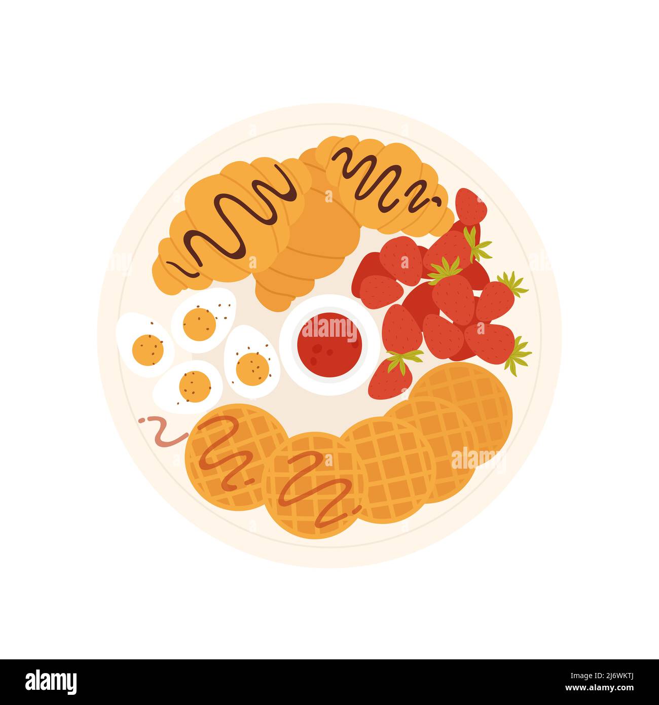 Croffle Stock Vector Images - Alamy