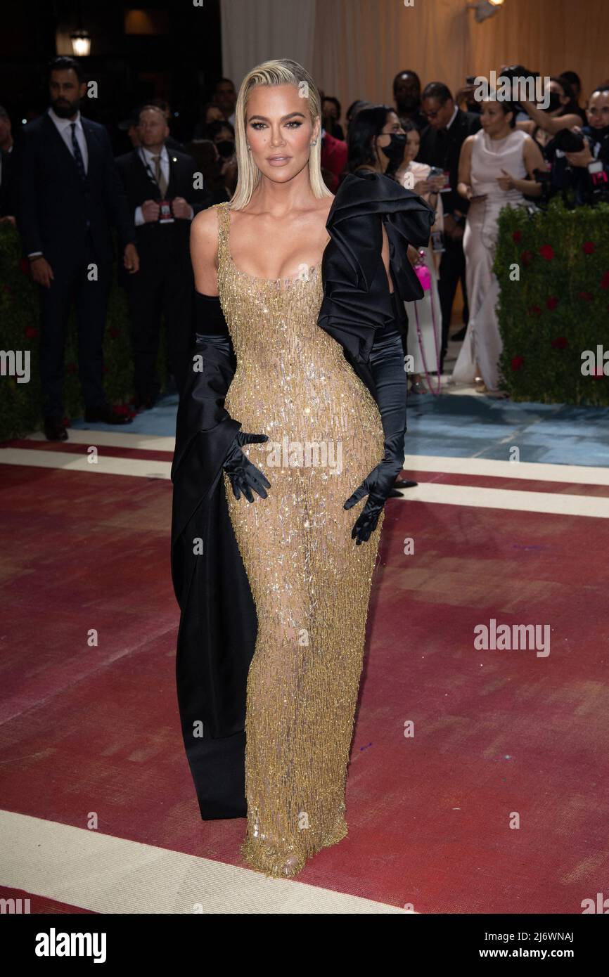 Khloe Kardashian attends The 2022 Met Gala Celebrating "In America: An  Anthology of Fashion" at The Metropolitan Museum of Art on May 02, 2022 in  New York City, USA. Photo by DNphotography/ABACAPRESS.COM