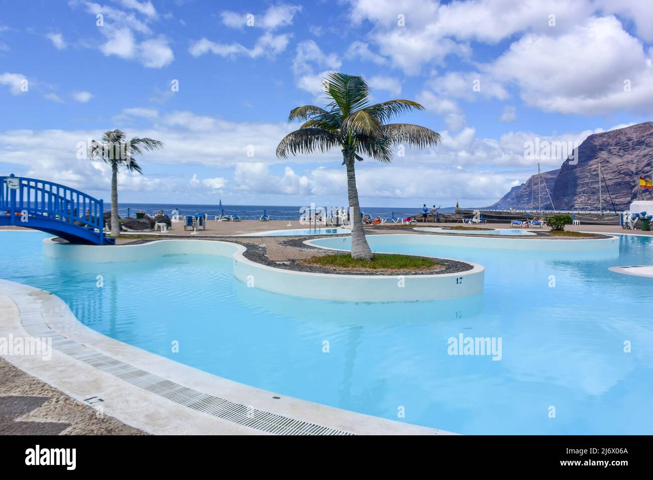 Los Gigantes in Tenerife, Canary Islands in September Stock Photo