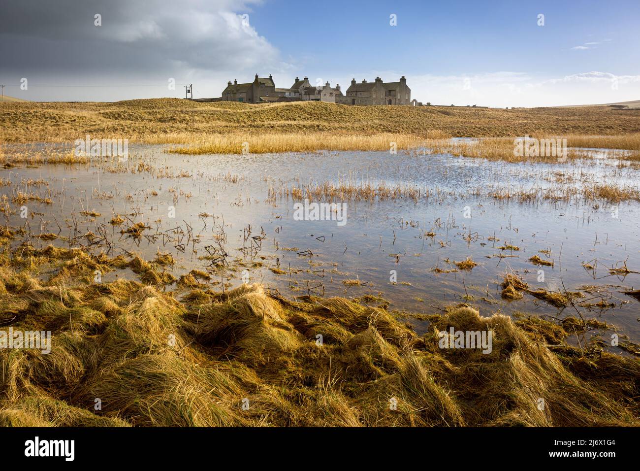 View of Skaill House, Orkney, UK 202 Stock Photo