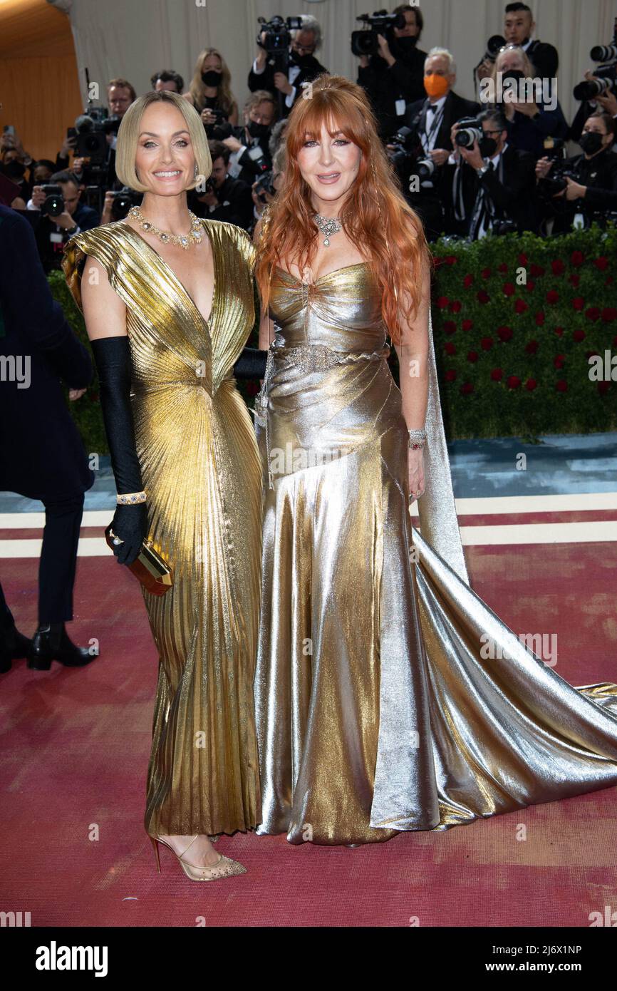 Amber Valletta and Charlotte Tilbury attend The 2022 Met Gala