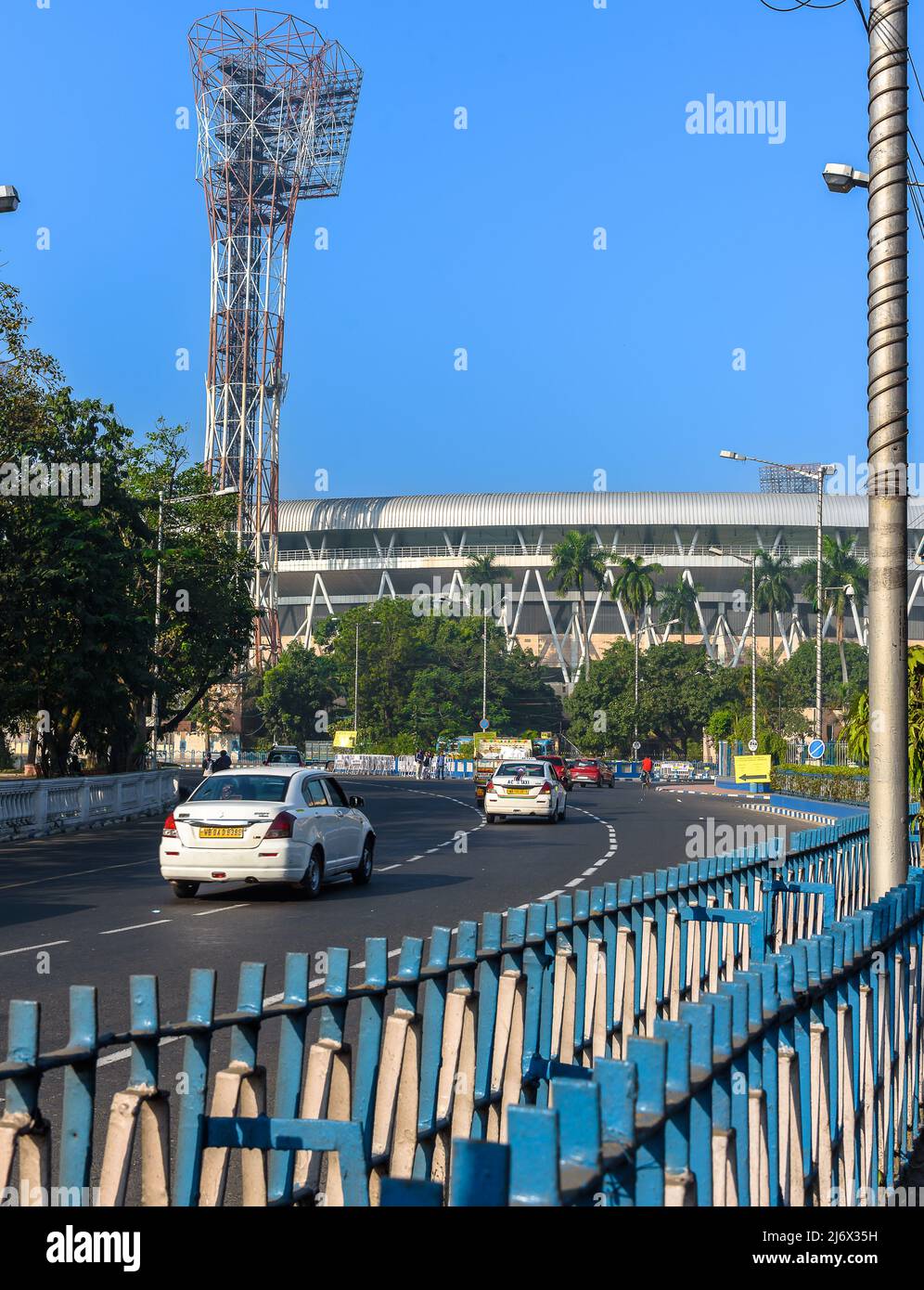Kolkata, India, December 01,2021 Exterior View of The secondlargest