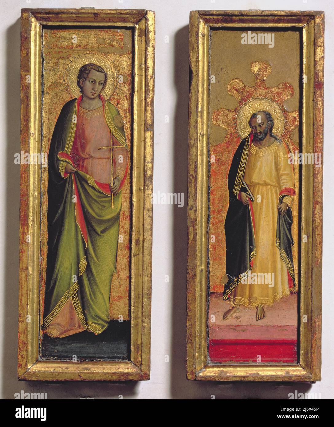 St peter paul tempera panel bicci di lorenzo 1373 1452 hi-res stock ...
