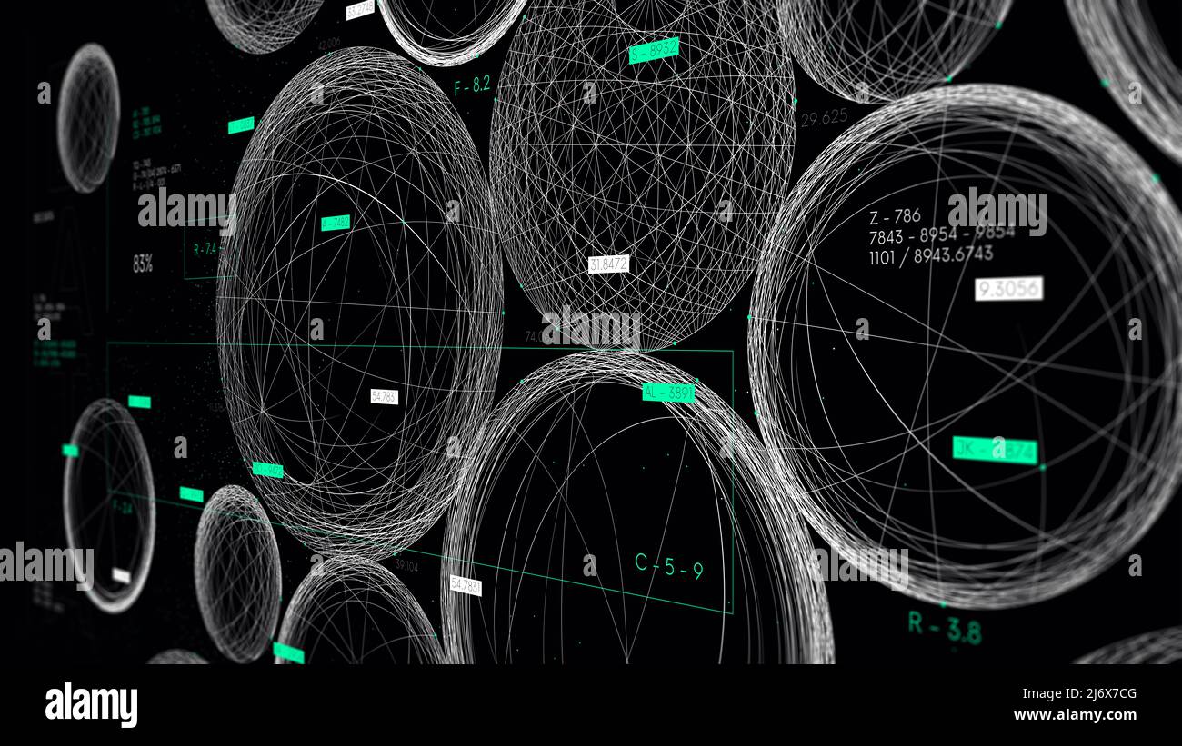 Visualization of information databases, analysis and processing of data ...