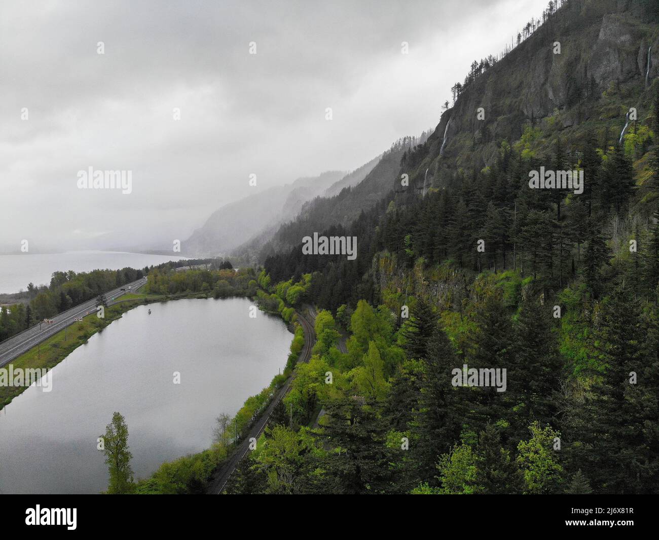 Cinematic drone shots hi-res stock photography and images - Alamy