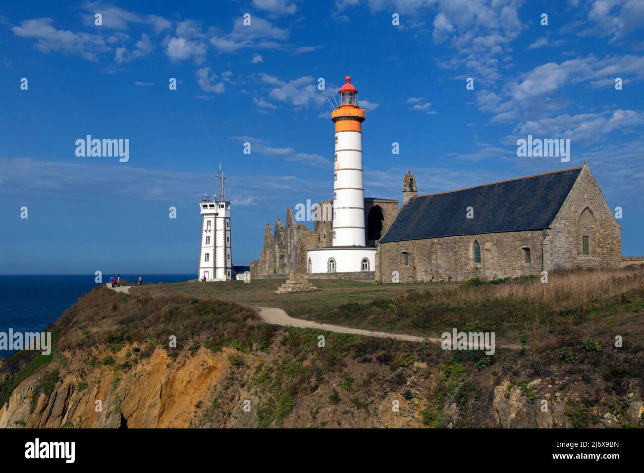 Abbey of saint mathieu de fine terre hi-res stock photography and ...