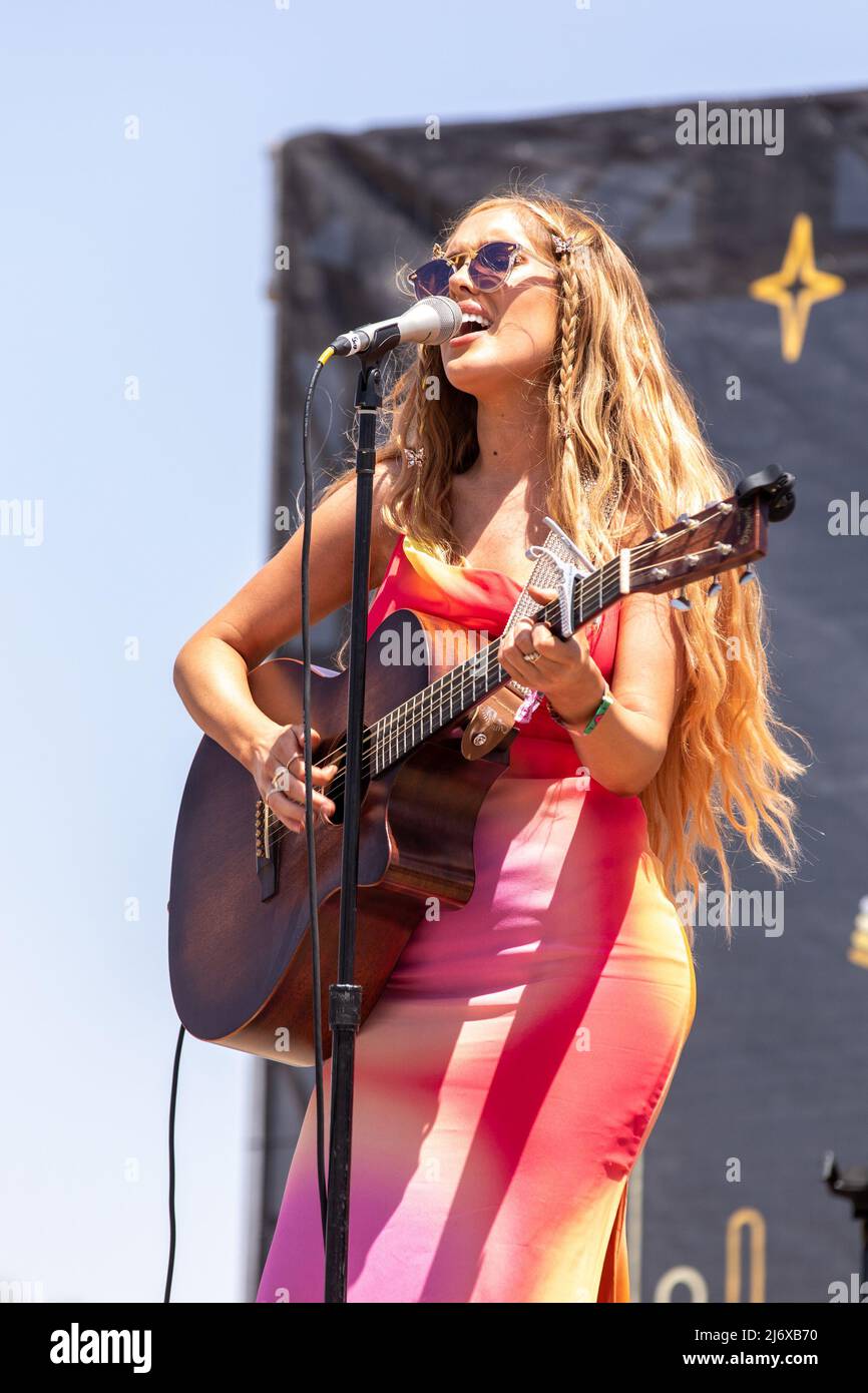 Lacy Boothe Country musician Laci Kaye Booth during Stagecoach Music Festival on ...