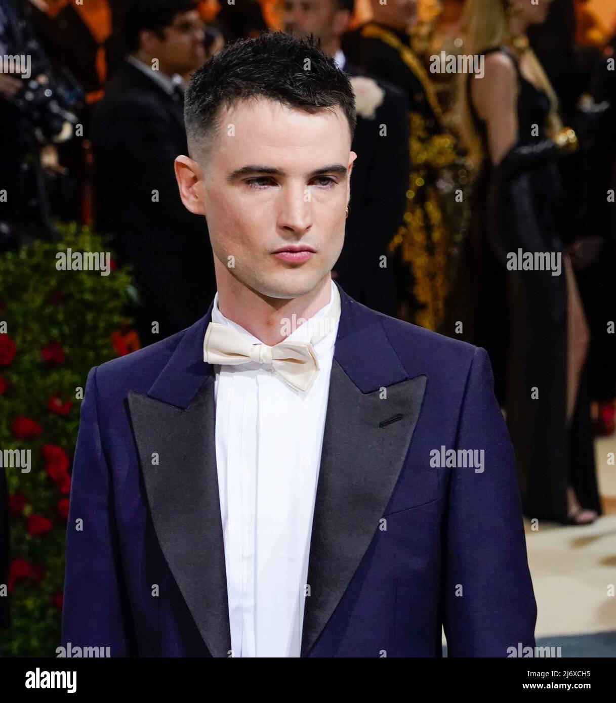 New York, United States. 2nd May, 2022. Tom Sturridge arrives for the