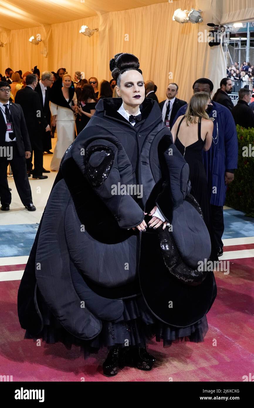 New York, United States. 2nd May, 2022. Jordan Roth arrives for the