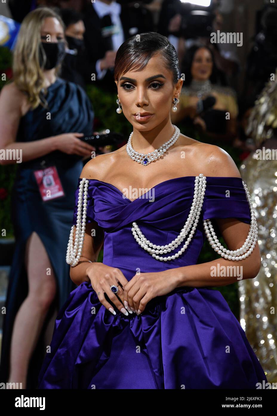 New York, United States. 2nd May, 2022. Anitta arrives for the 2022 Met ...