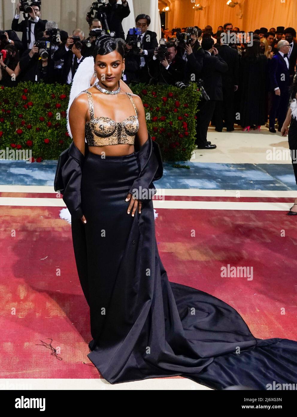 New York, United States. 2nd May, 2022. Simone Ashley arrives for the