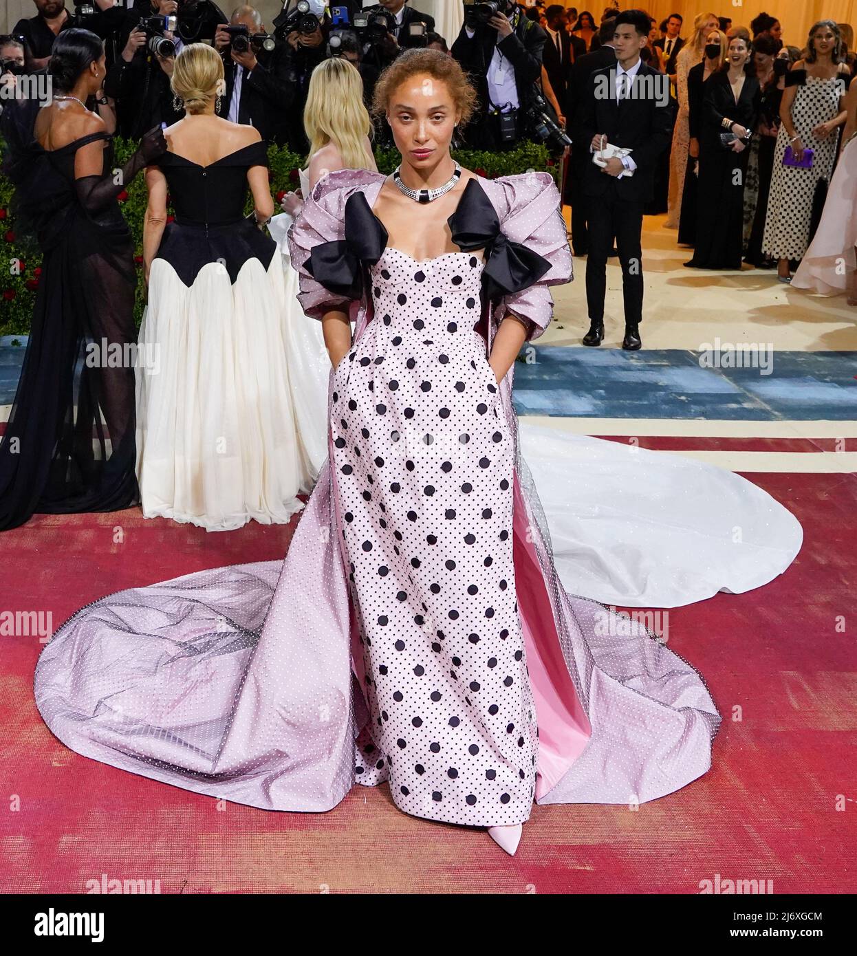 New York, United States. 2nd May, 2022. Adwoa Aboah arrives for the