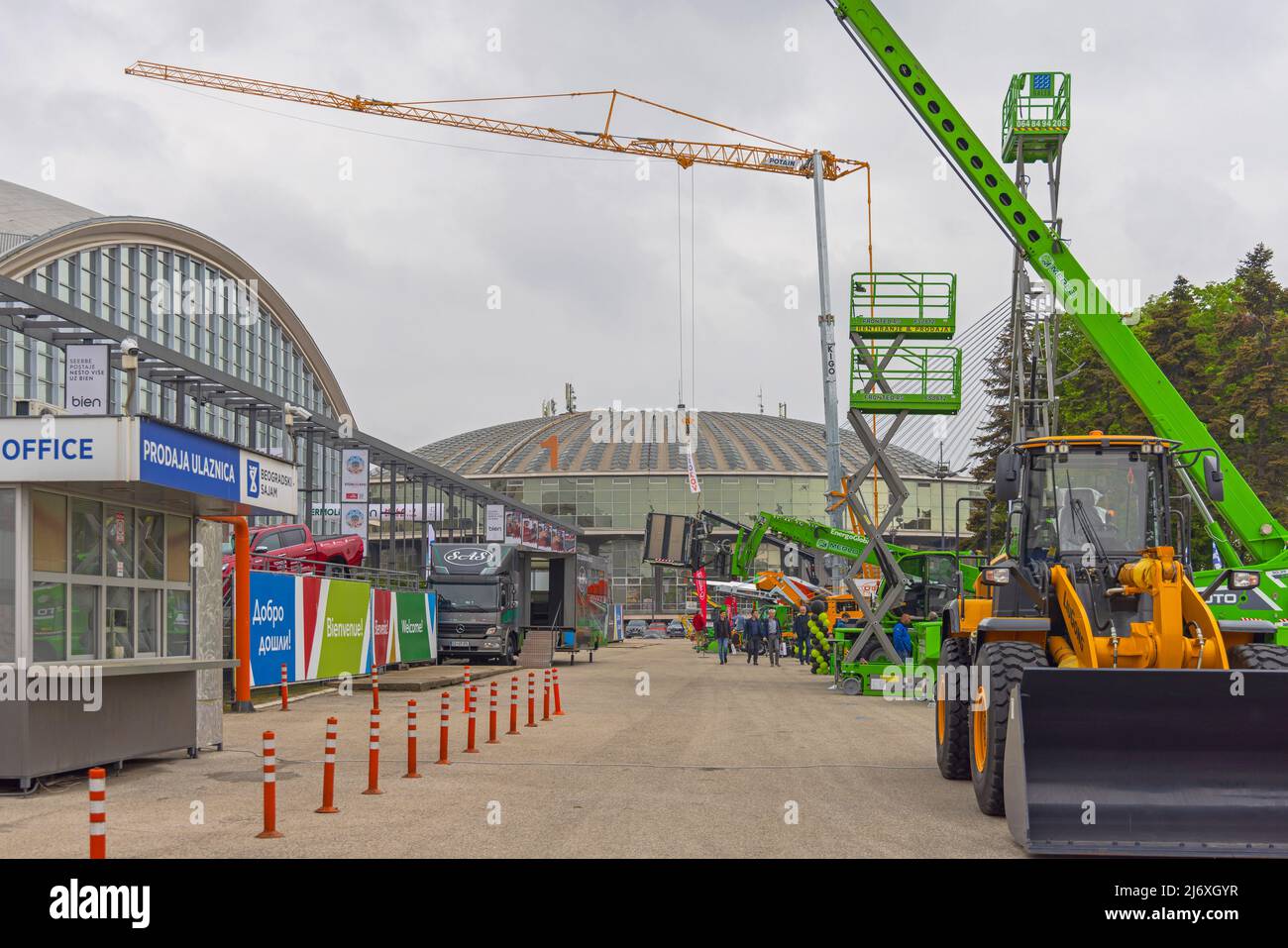Construction fair hires stock photography and images Alamy