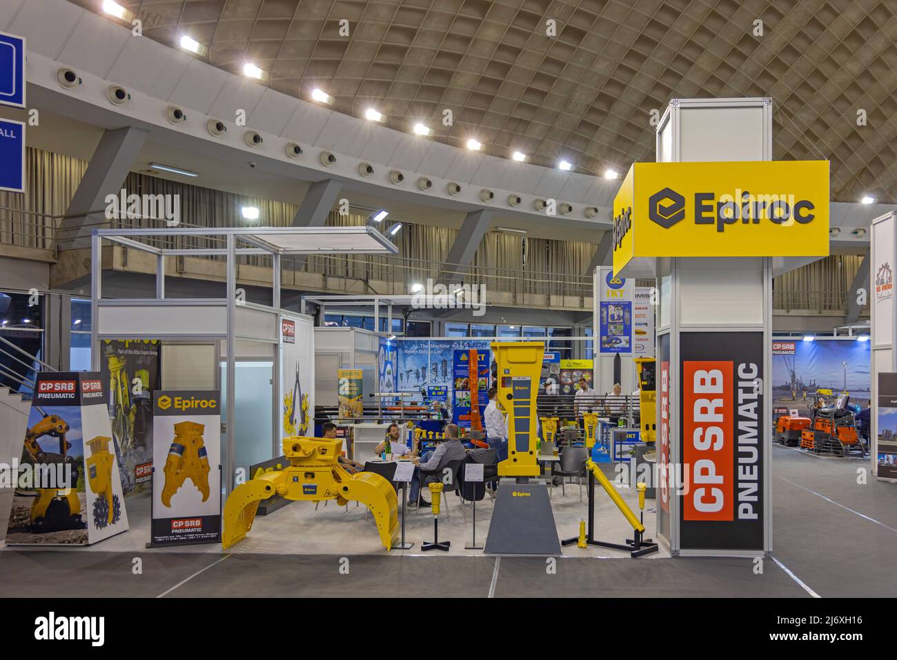 Belgrade, Serbia April 27, 2022 Epiroc AB Swedish Manufacturer of