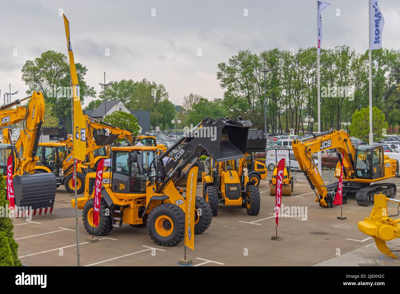 Belgrade, Serbia April 28, 2022 Famous British Manufacturer of