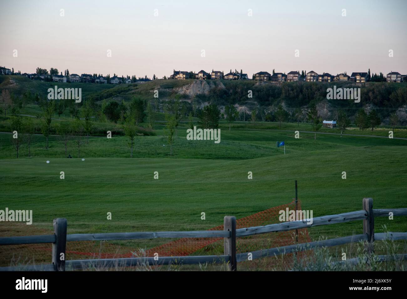 Blue Devil Golf Club in Calgary, Alberta Stock Photo Alamy