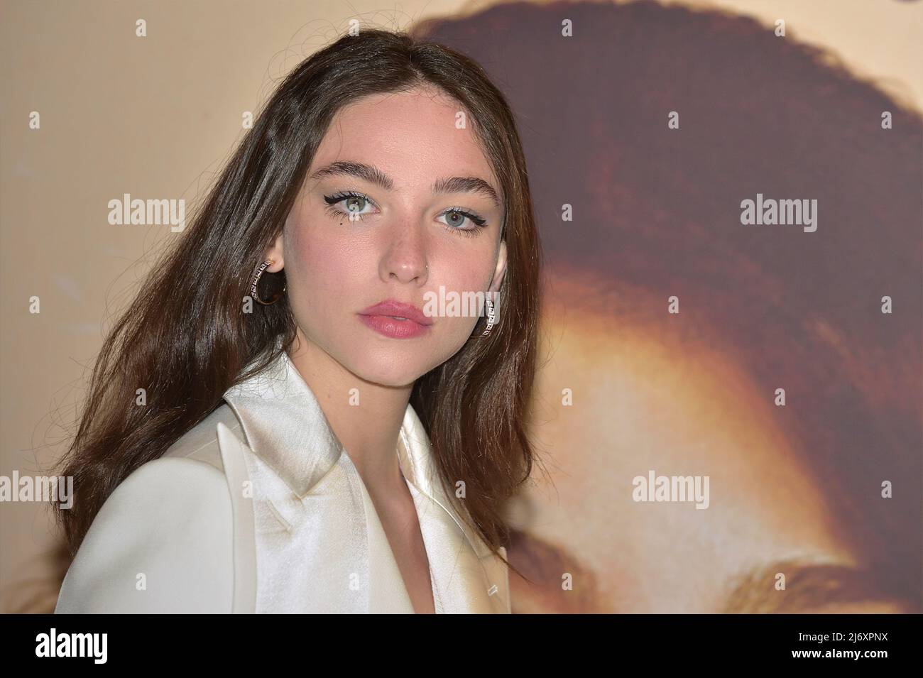 Matilda De Angelis attends the premiere of the movie 'Settembre' at Space Moderno Cinema on May 03, 2022 in Rome, Italy. Stock Photo
