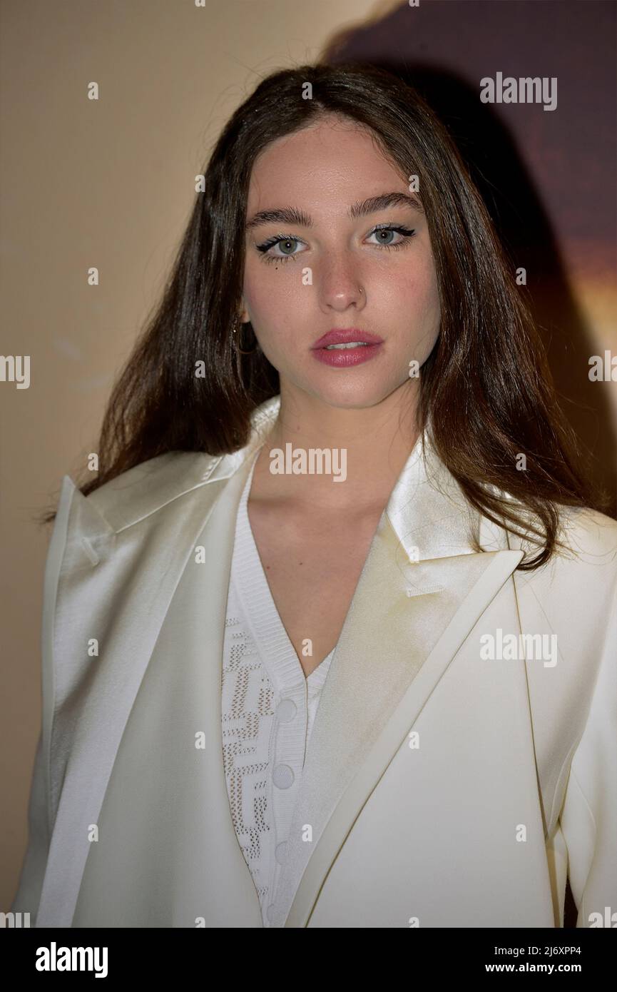 Matilda De Angelis attends the premiere of the movie 'Settembre' at Space Moderno Cinema on May 03, 2022 in Rome, Italy. Stock Photo