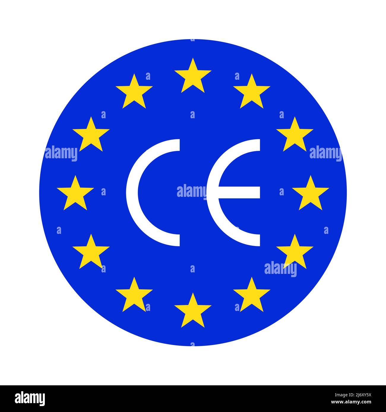 CE Mark Symbol Vector Illustration European Conformity Certification CE Mark Symbol Vector Illustration European Conformity Certification