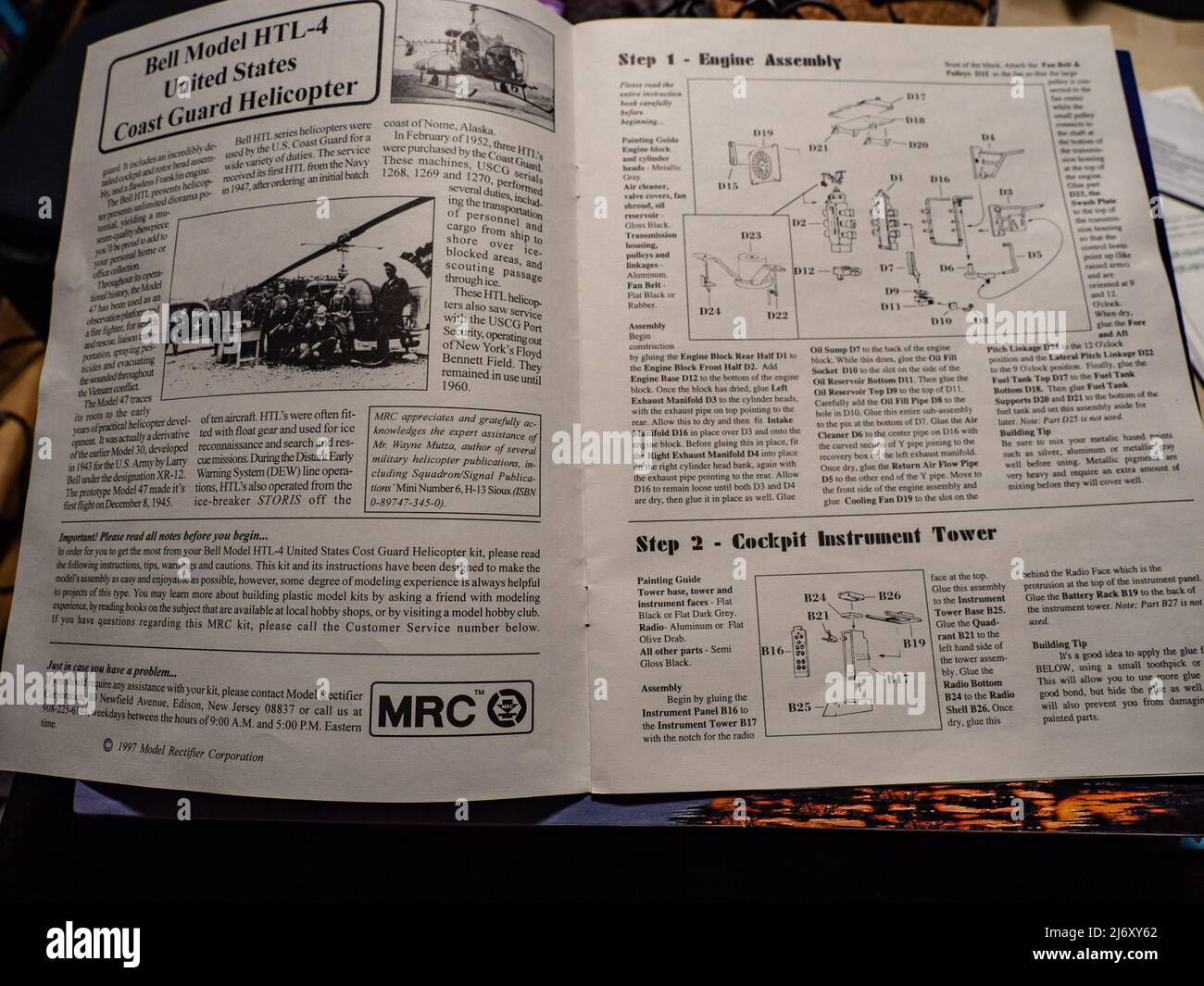 Jaws 2 attack against helicopter, copter, shark, diorama, movie, making