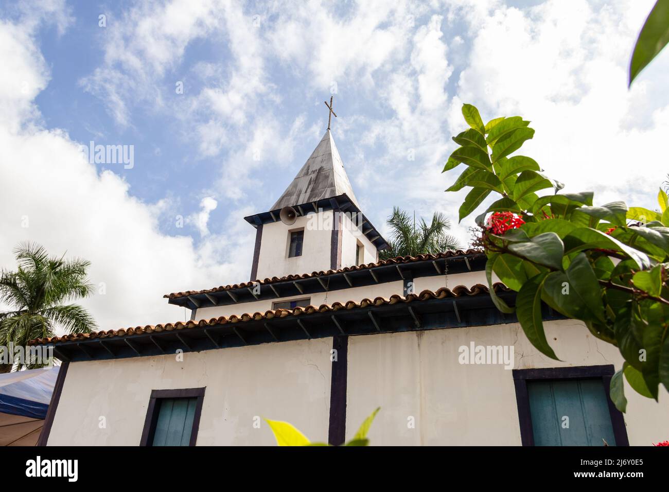 Aparecida de Goiania, Goiás, Brazil – May 04, 2022: Detail of the Nossa ...