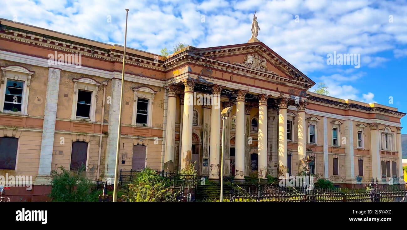 Crumlin Road Courthouse in Belfast Stock Photo