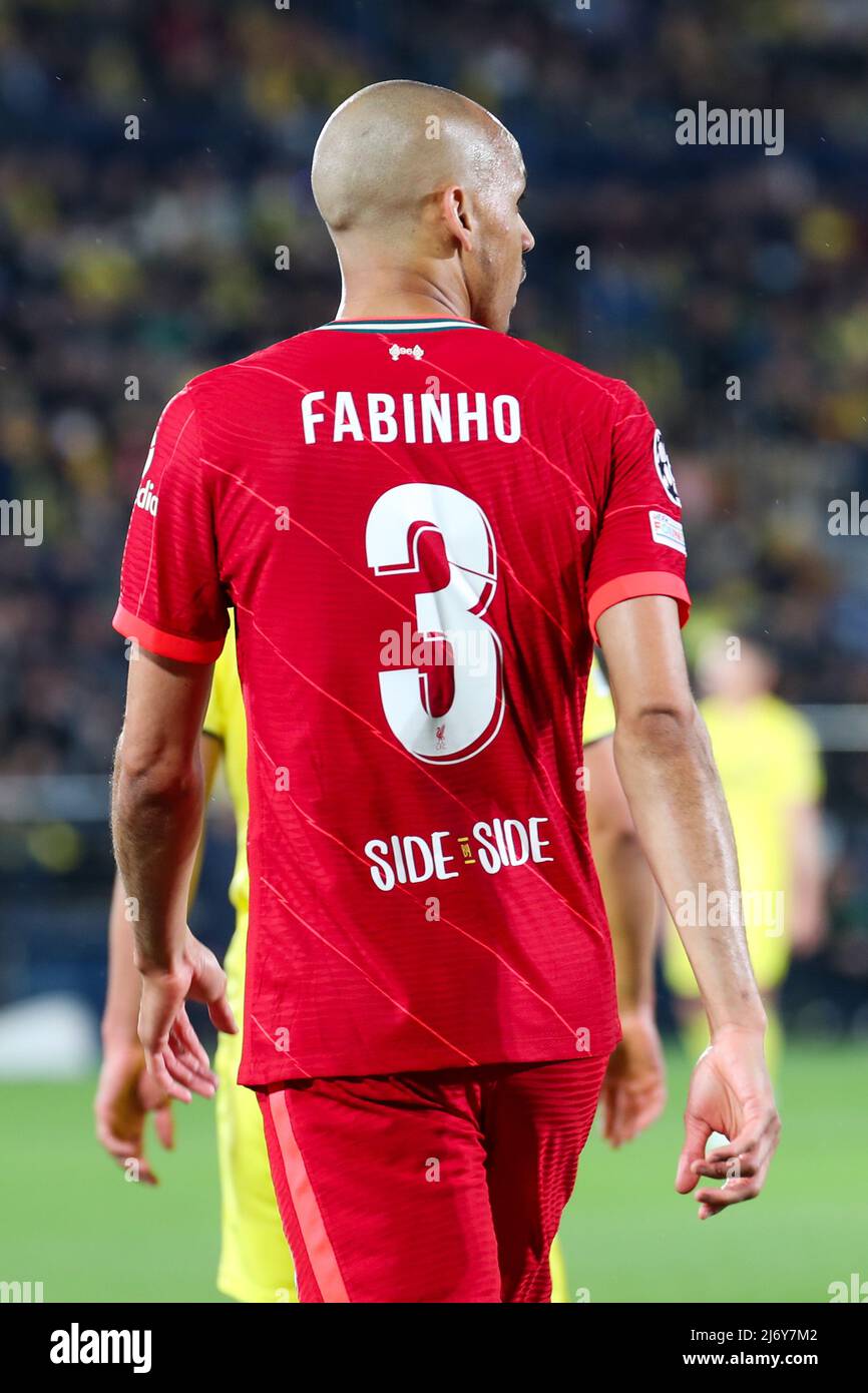 Fabinho Liverpool FC during the UEFA Champions League football match Villarreal CF vs Liverpool FC on May 03 2022 at the Estadio de la Ceramica in Vilareal Spain Photo by Nicola Mastronardi LiveMedia ...
