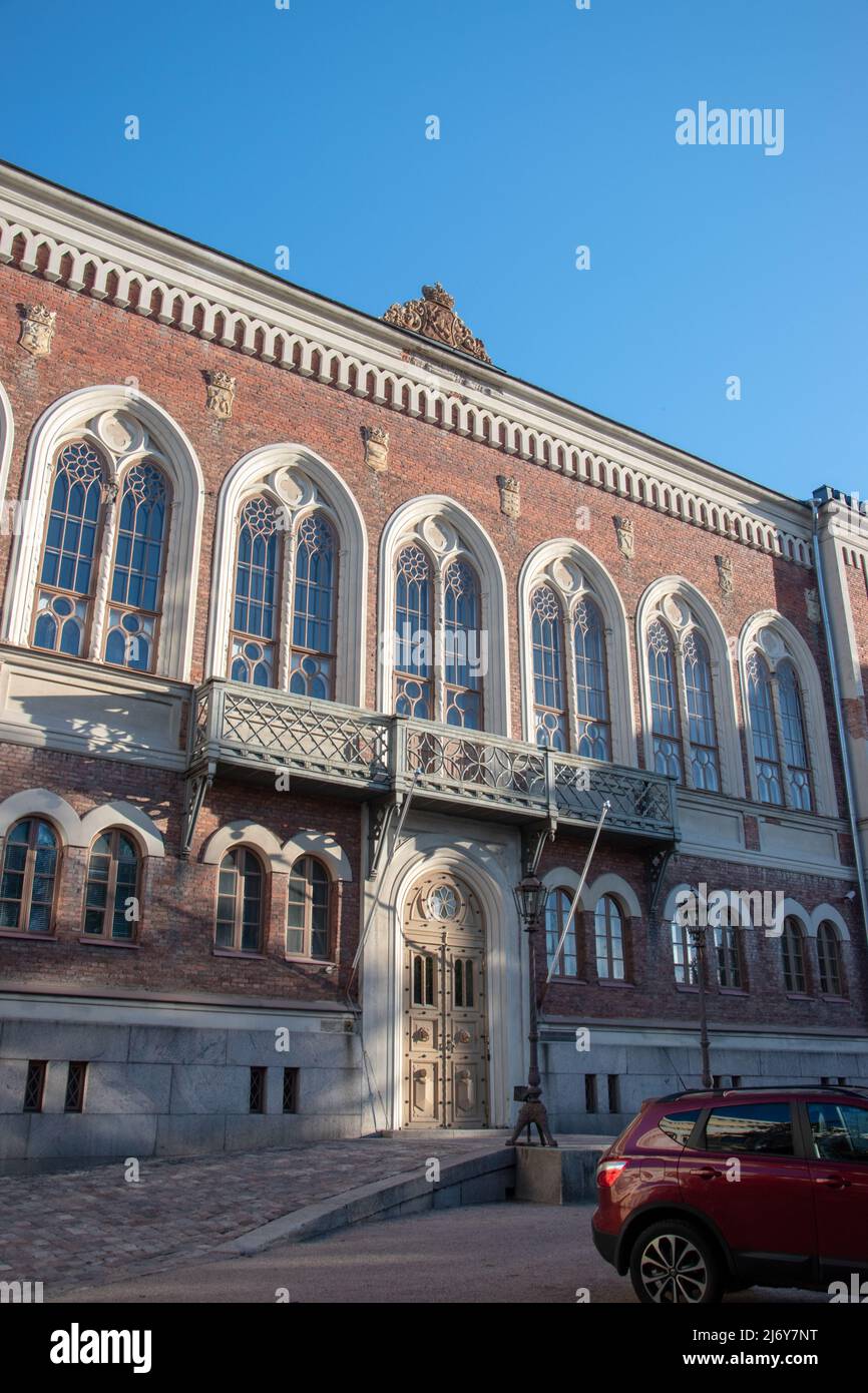 Finnish House of Nobility, Helsinki, Finland. Stock Photo