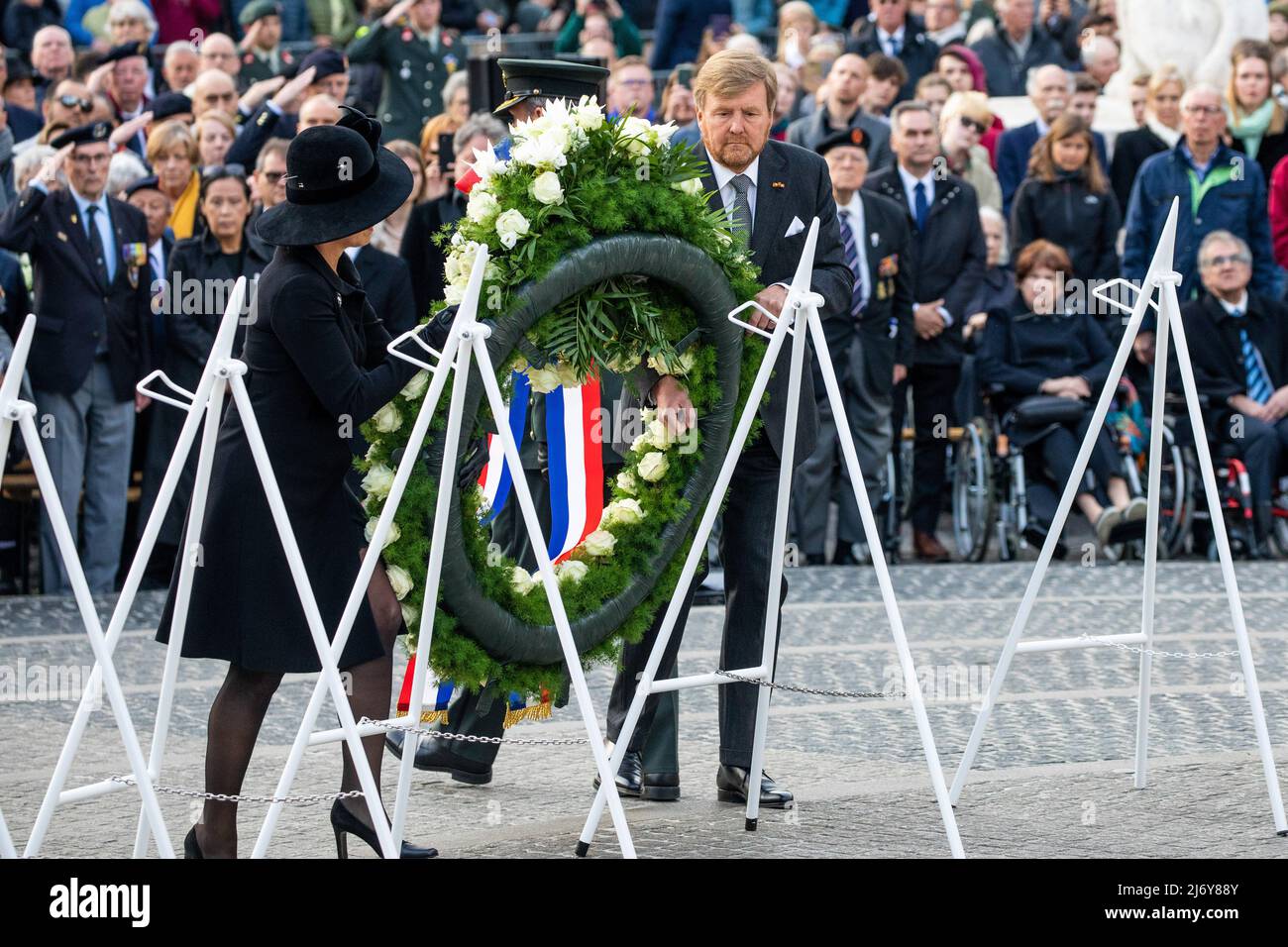 King Willem-Alexander and Queen Maxima of the Netherlands during ...