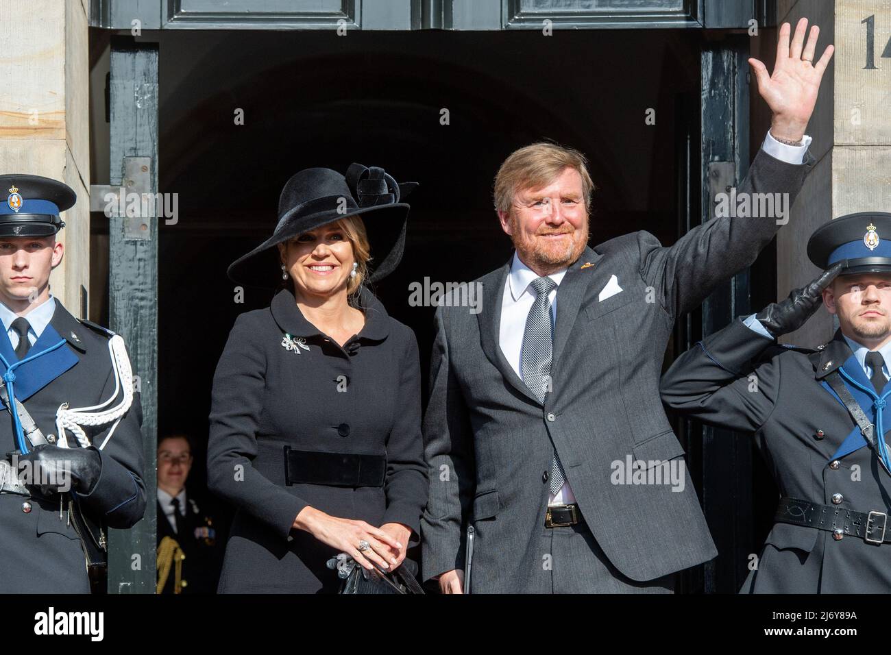 King Willem-Alexander and Queen Maxima of the Netherlands during ...
