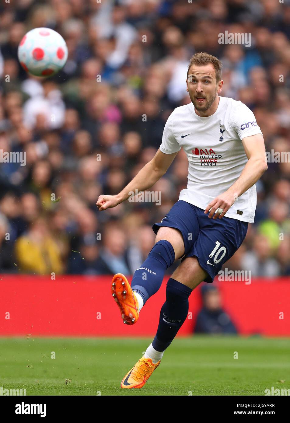 Harry Kane of Tottenham Hotspur - Tottenham Hotspur v Leicester City, Premier League, Tottenham Hotspur Stadium, London, UK - 1st May 2022  Editorial Use Only - DataCo restrictions apply Stock Photo