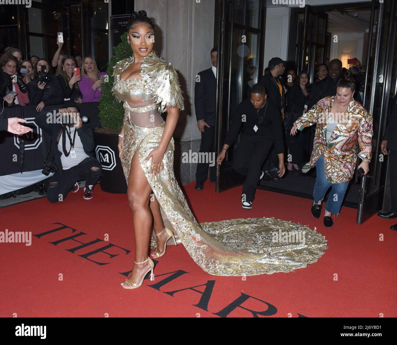 Megan Thee Stallion at departures for Celebrity Candids - Departing for