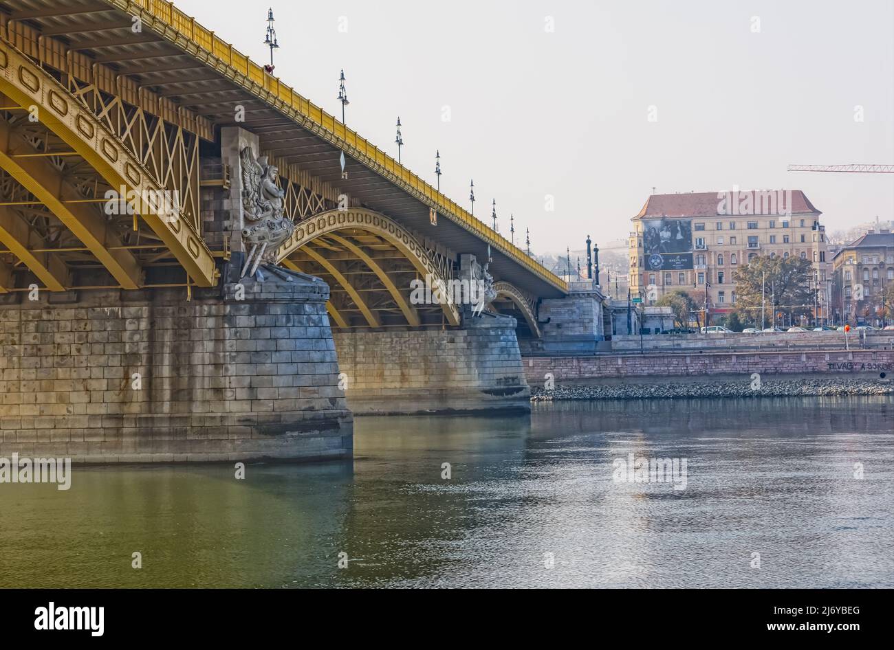 Margaret bridge tram hi-res stock photography and images - Alamy