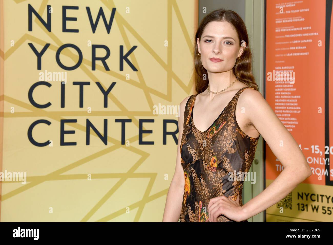Louisa Jacobson Gummer attends the City Center Spring Gala Encores! “Into The Woods” in New York, NY, May 4, 2022. (Photo by Anthony Behar/Sipa USA) Stock Photo