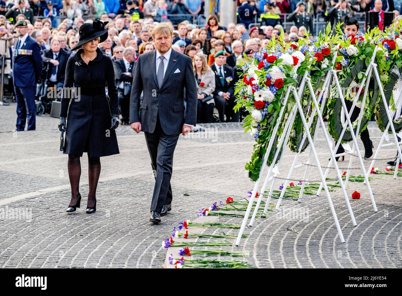 AMSTERDAM - King Willem-Alexander and Queen Maxima of The Netherlands ...