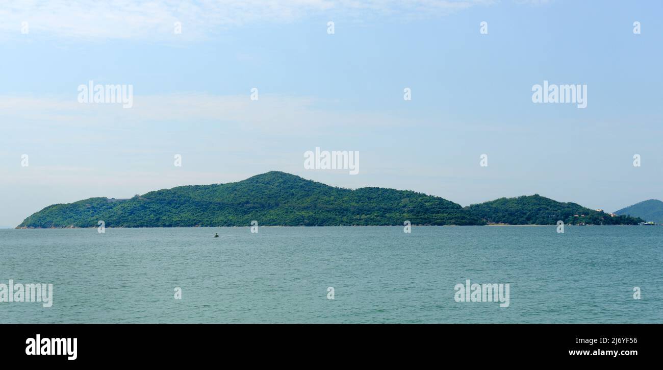 A view of Hei Ling Chau island in Hong Kong Stock Photo - Alamy