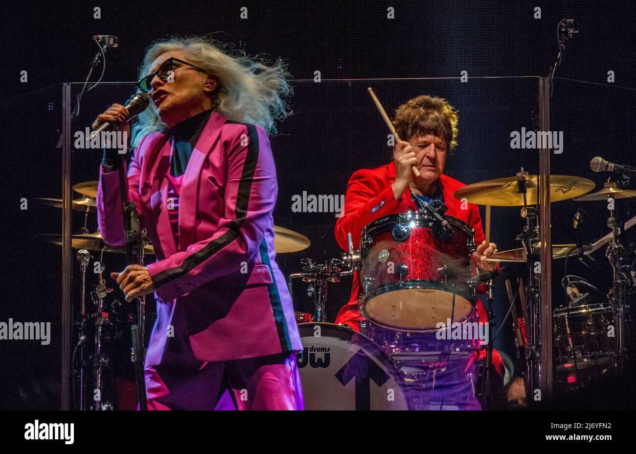 Leeds, 4th May 2022. Blondie's founding members lead singer Debbie