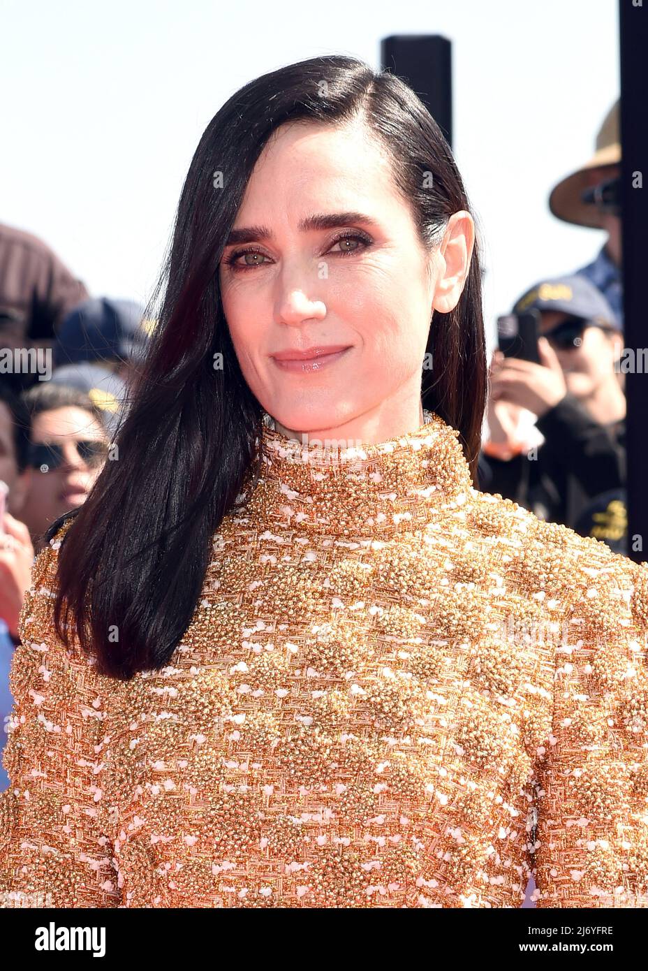 Jennifer Connelly walking on the red carpet at the global premiere of Top  Gun: Maverick on the USS Midway in San Diego, CA on May 4, 2022. (Photo By  Scott Kirkland/Sipa USA