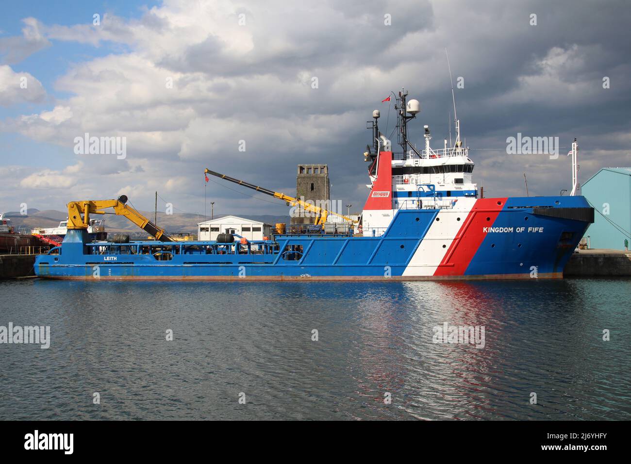MV Kingdom of Fife, a Damen 6114 offshore tug and supply vessel