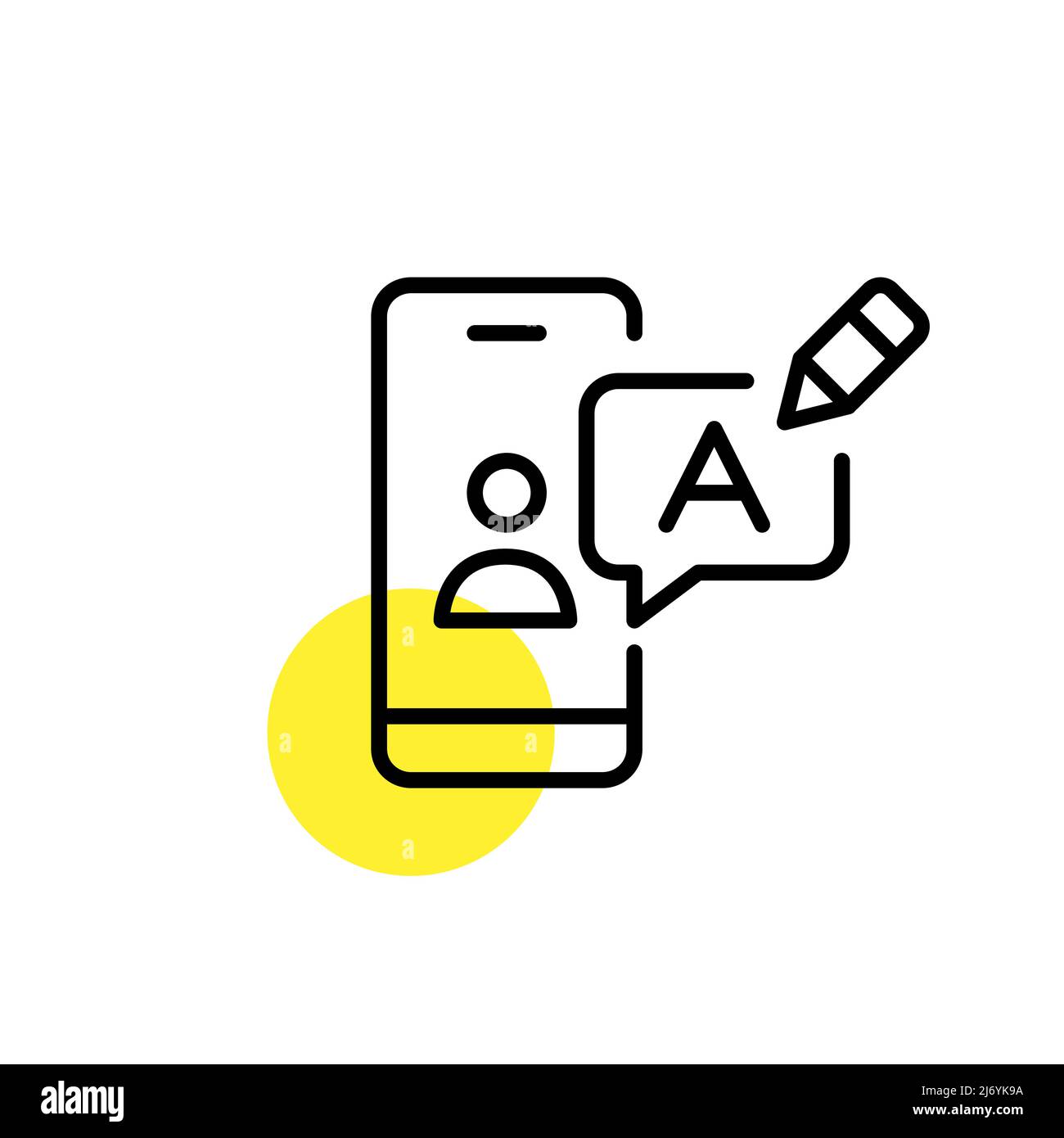 Submitting homework Stock Vector Images - Alamy