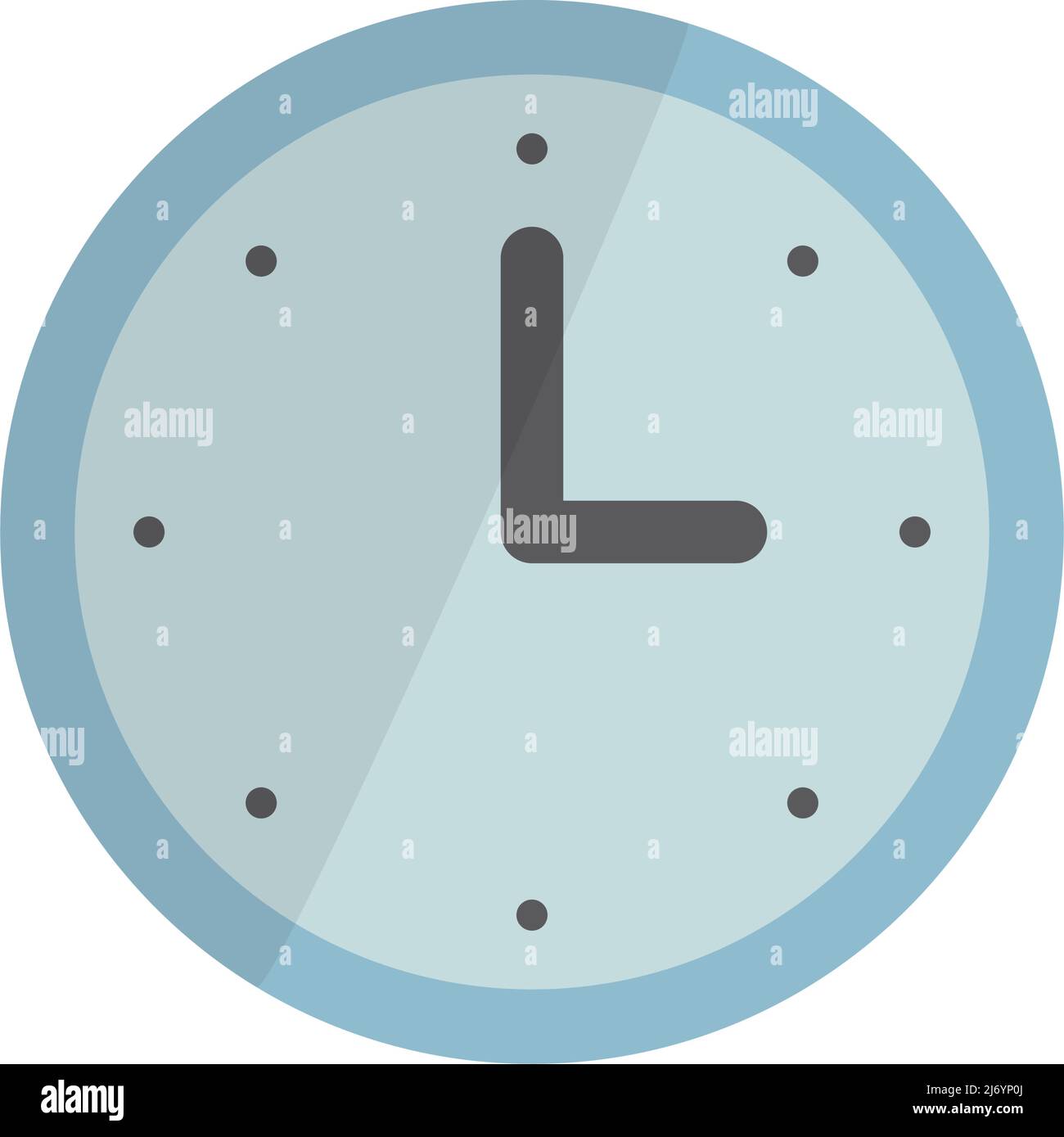Analog clock icon. Time and timer. Editable vector Stock Vector Image & Art Alamy