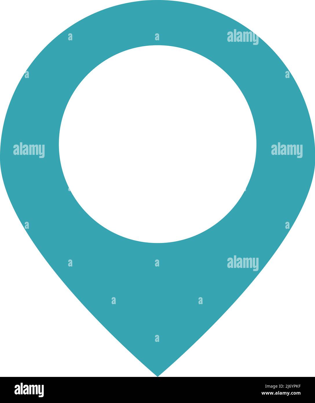 A set of map pin icons. Location information and location. Vectors ...