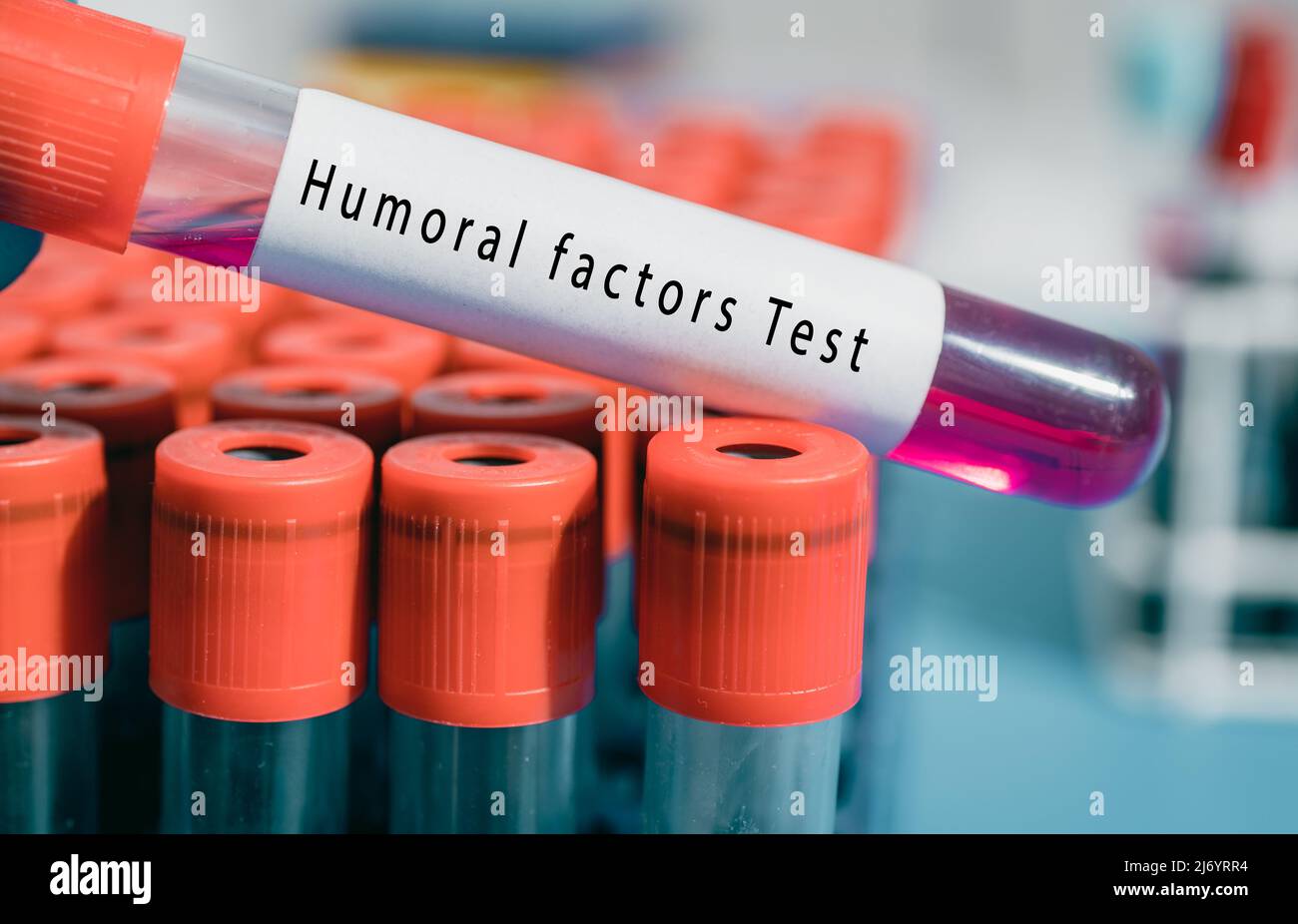 Thymus Humoral factors Test Helps develop the lymphoid system Stock
