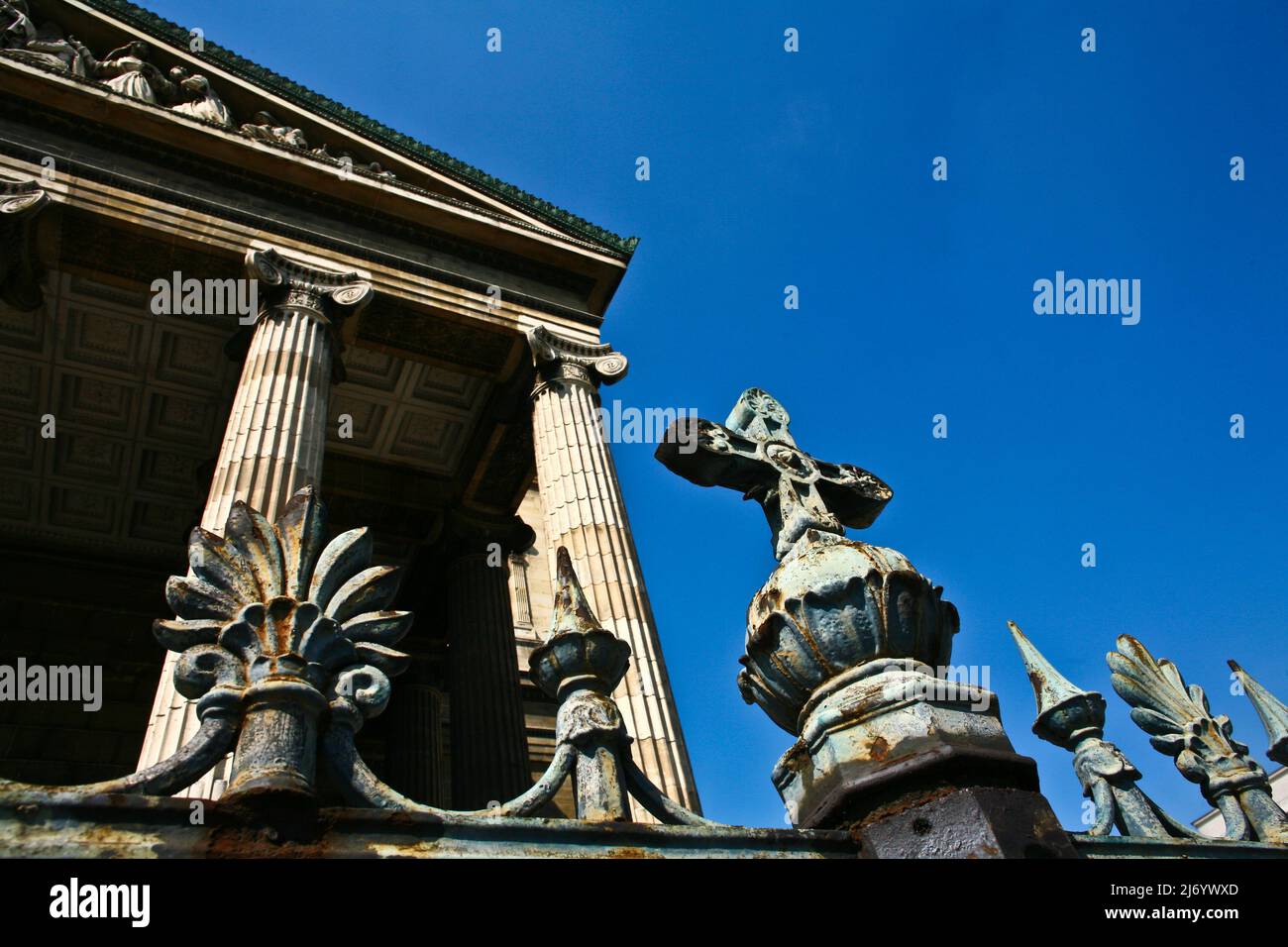 The Church of Saint-Vincent-de-Paul (Église Saint-Vincent-de-Paul) is a church in the 10e arrondissement of Paris dedicated to Saint Vincent de Paul. Stock Photo