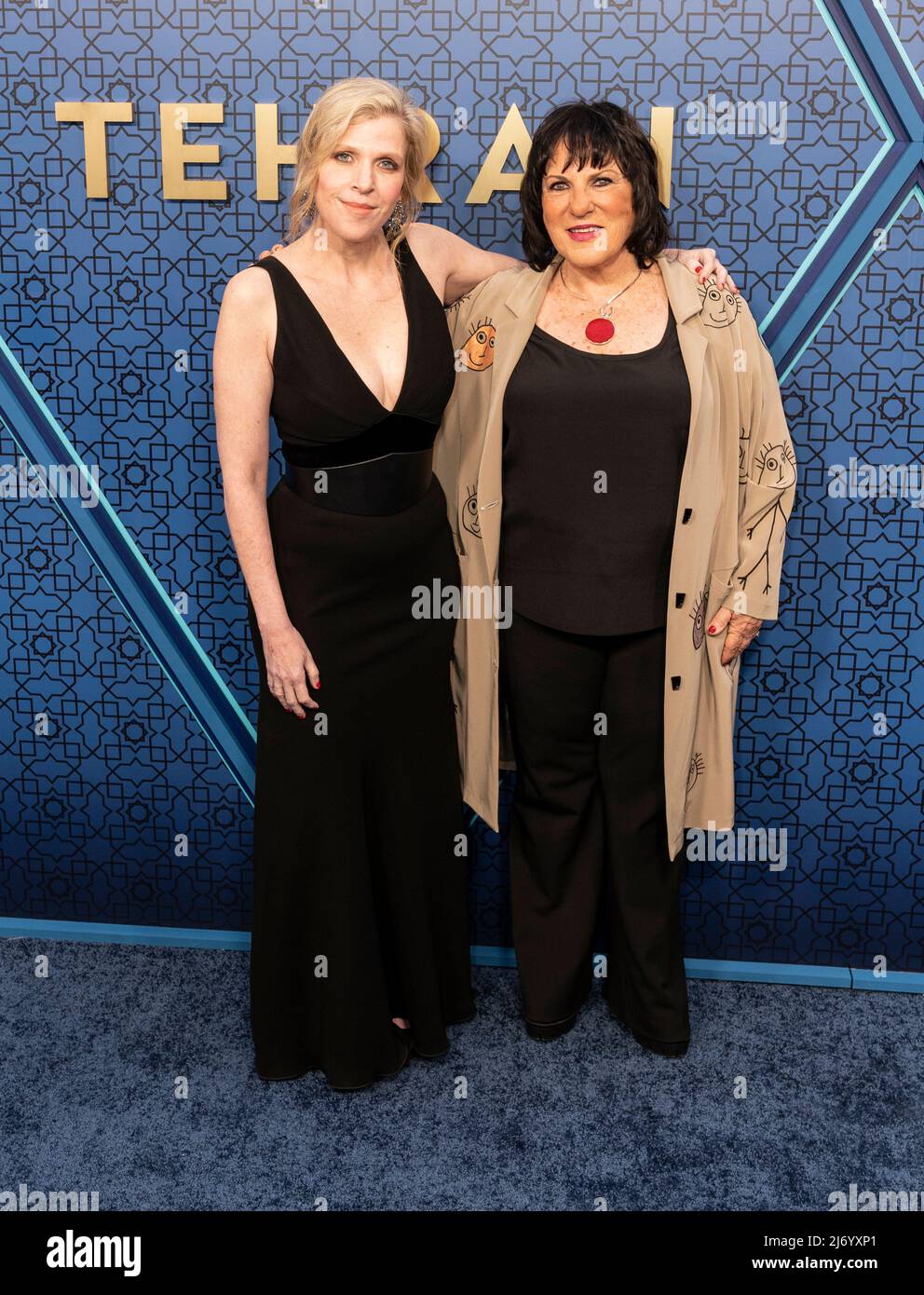 New York, NY - May 4, 2022: Dana Eden and Shula Spiegel attend season Two  premiere of Apple's “Tehran” at Robin Williams Center Stock Photo - Alamy