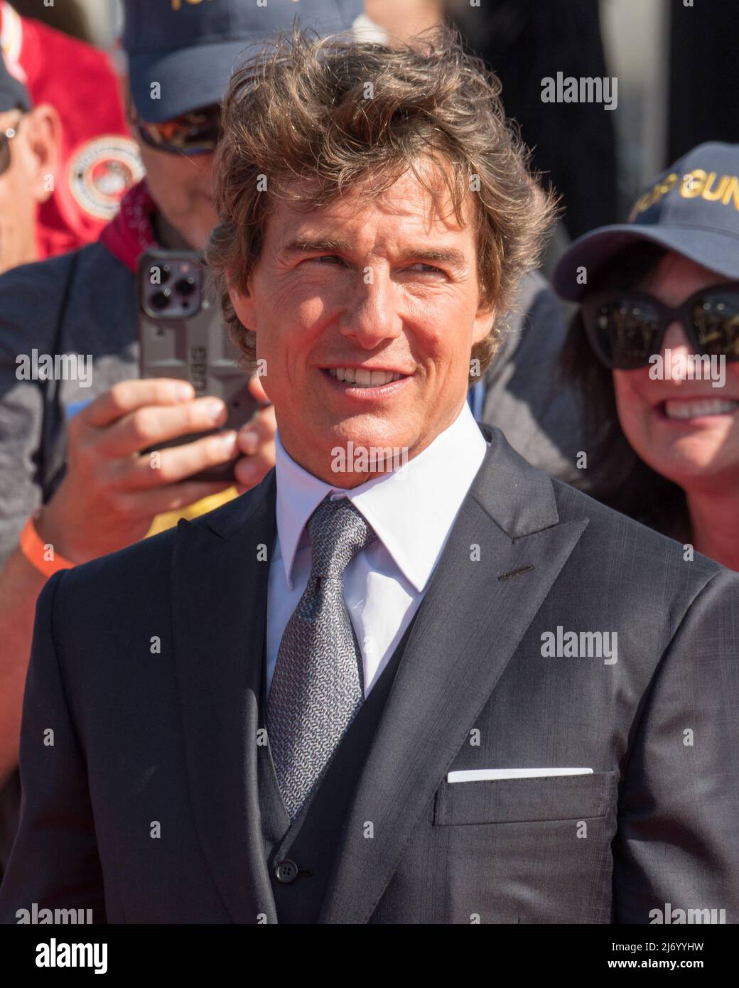 04 May 2022 San Diego, California Tom Cruise. ''Top Gun Maverick'' Global Premiere. (Credit