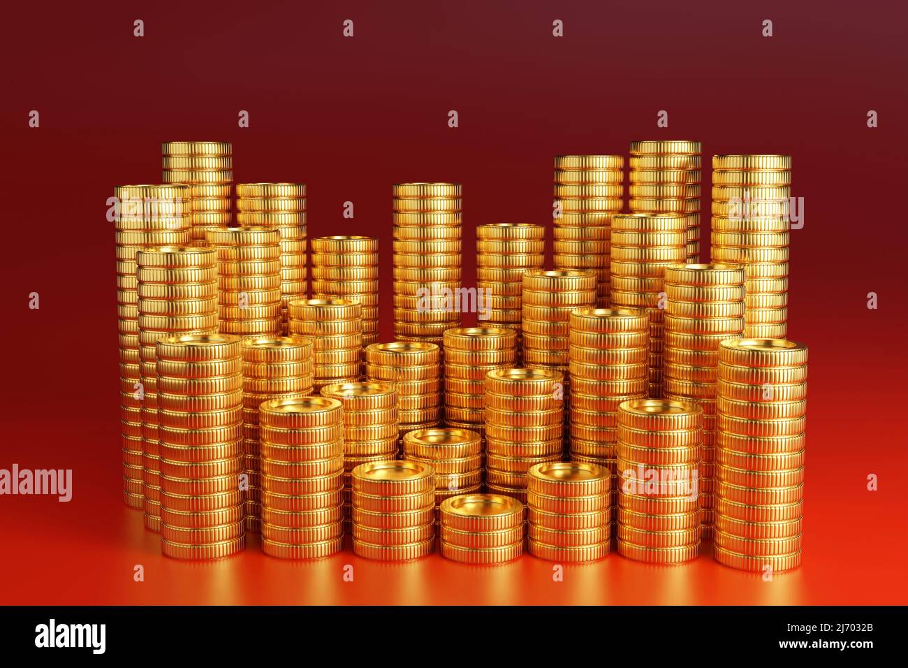 3d rendering gold coin hi-res stock photography and images - Alamy