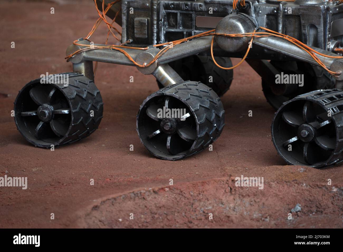 Mars rover spirit crater hi-res stock photography and images - Alamy