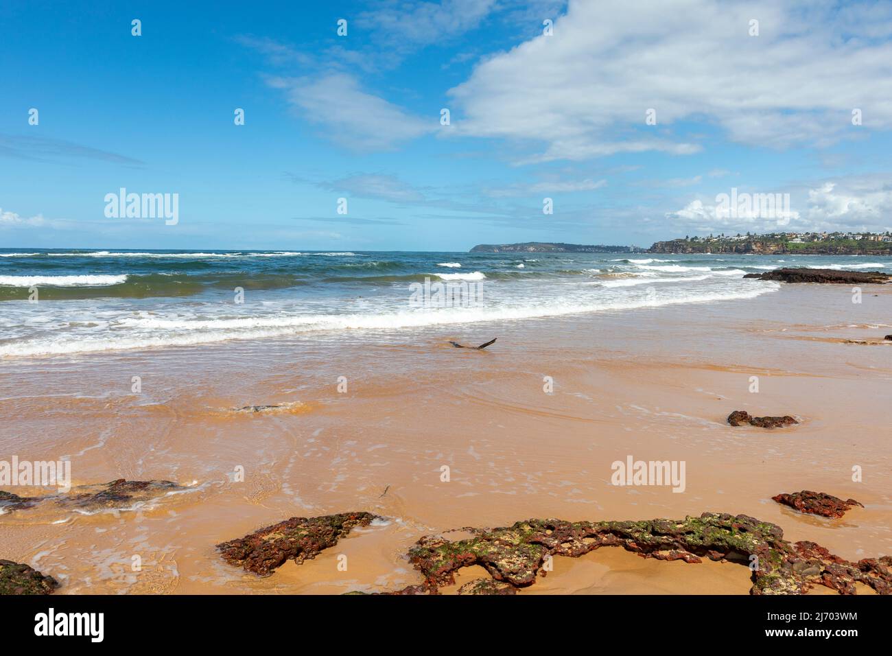 Long Reef on the east coast of Sydney, northern beaches region,NSW,Australia Stock Photo Alamy