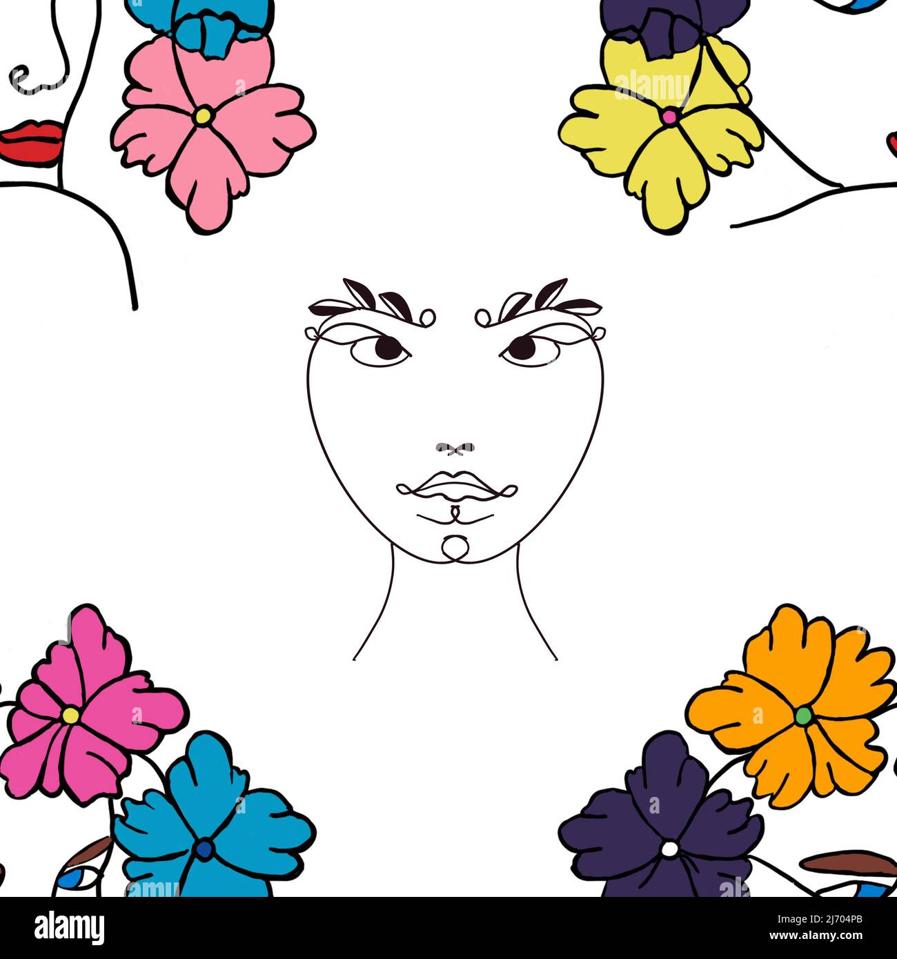 Feminine outlines Cut Out Stock Images & Pictures Alamy